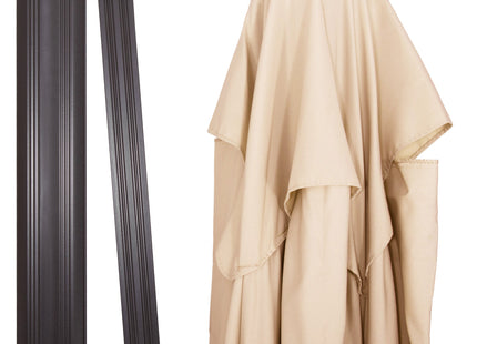 Parasol | Parasols | Kantelbaar | Met Ventilatie | Beige | 500 cm