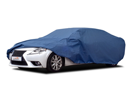 CarPassion Premium Autohoes Sedan - Beschermhoes - Waterdicht & Vorstbestendig - Maat XXL - Blauw - Lengte 500 - 535 cm