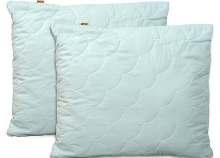 Kussen - 70 x 80 cm - Blauw- Hoofdkussen - Anti Allergie & Ademend - All Year kussen - Zomerkussen & Winterkussen