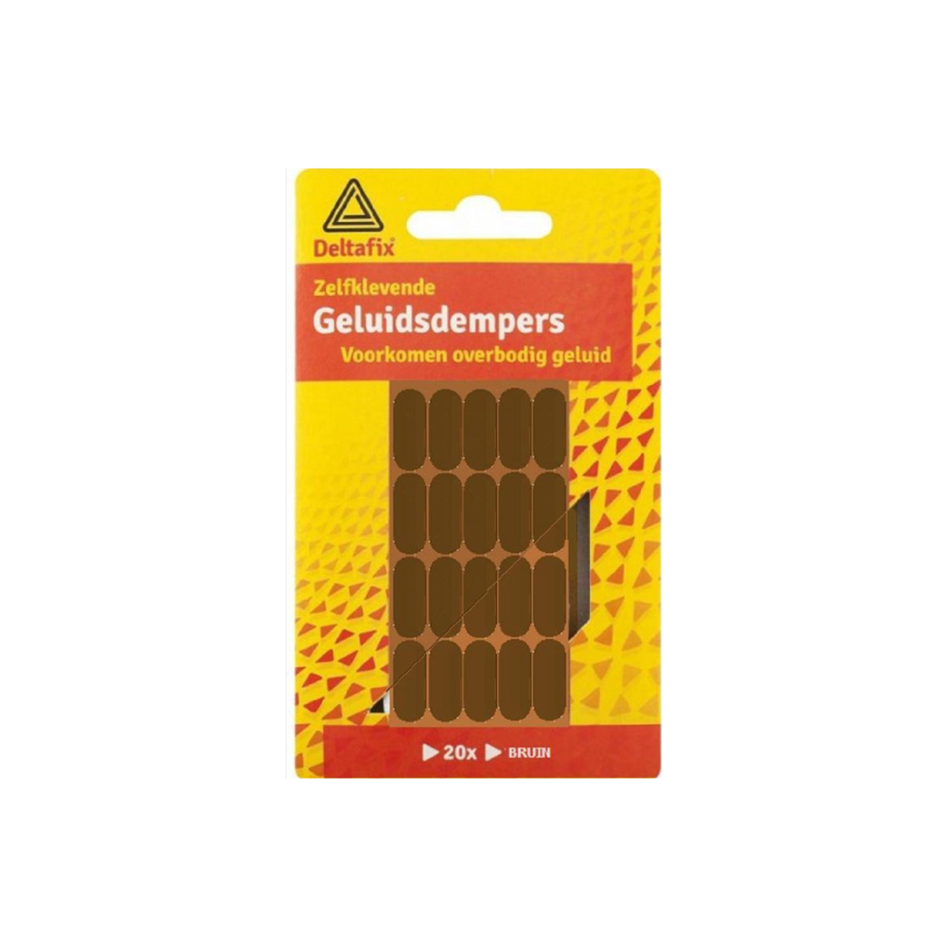 Geluidsdempers bruin