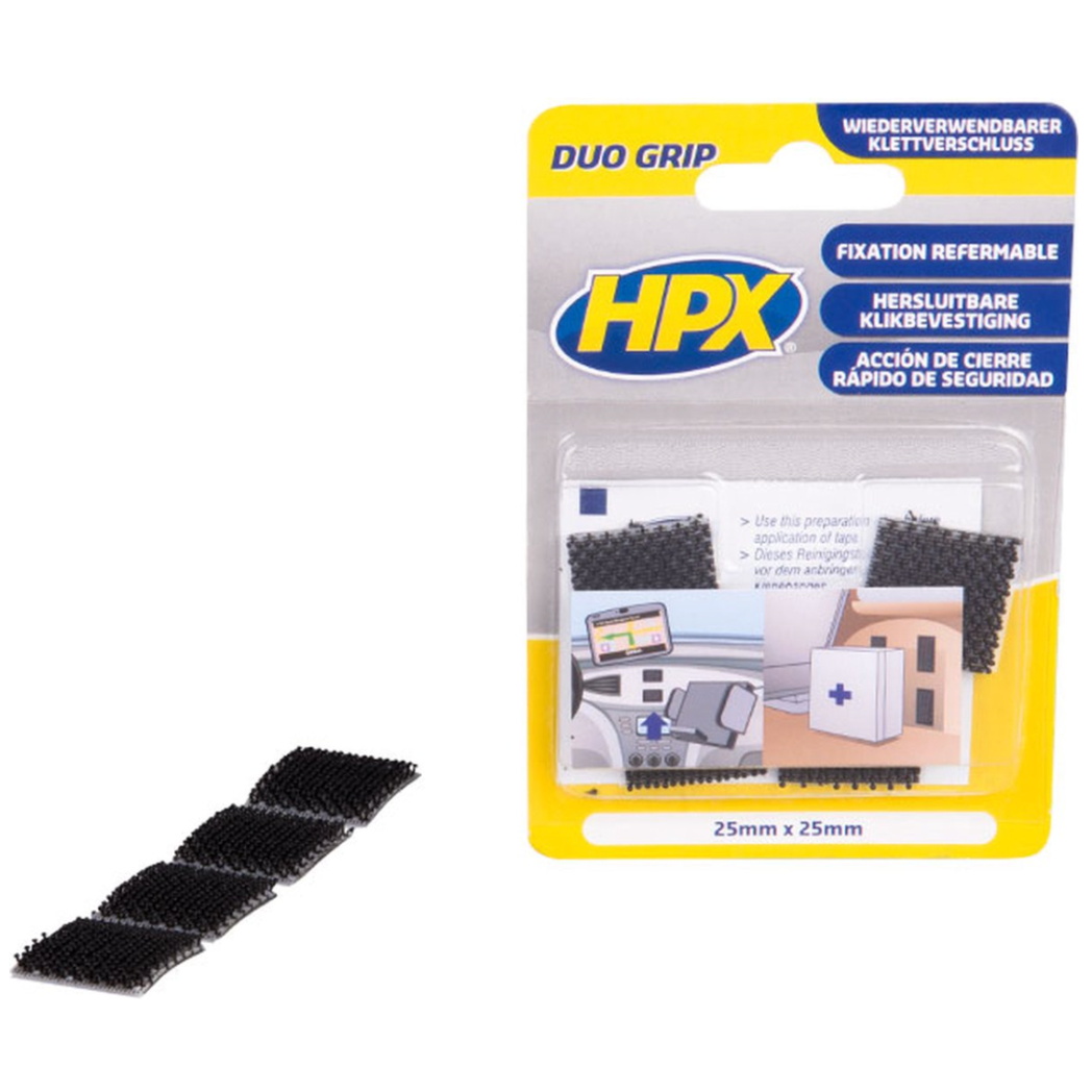 HPX Duo grip klikbevestiging