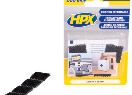 HPX Duo grip klikbevestiging