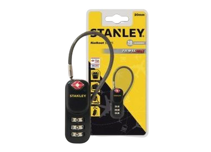 STANLEY TSA-Hangslot 3-cijfers Kwikset 20 mm